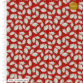 Craft Cotton Co. Scandi Holly, Stoff aus 100 % Baumwolle, 112 cm breit, ideal zum Basteln, Quilten, Patchworken, Heimdekor